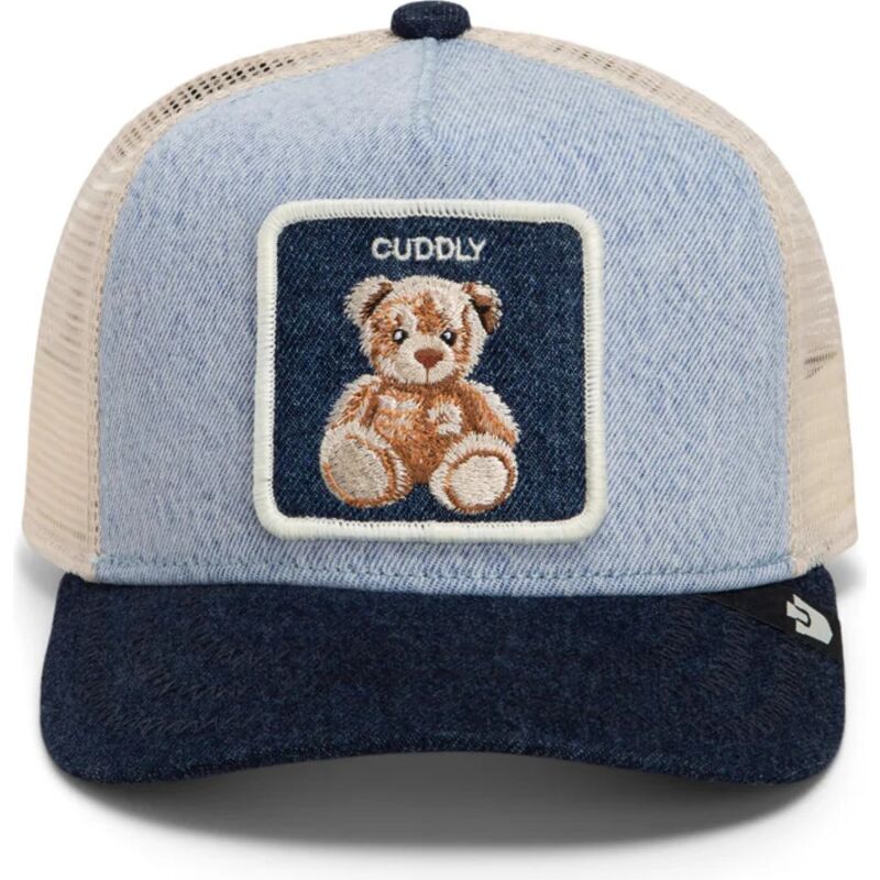 gorra-trucker-azul-marino-para-nino-oso-de-peluche-denim-cuddly-original-recipe-denim-the-farm-de-goorin-bros gorra-trucker-azul-marino-para-nino-oso-de-peluche-denim-cuddly-original-recipe-denim-the-farm-de-goorin-bros