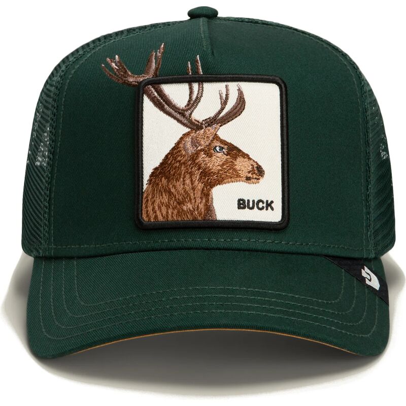 gorra-trucker-verde-ciervo-over-the-line-buck-out-of-bounds-the-farm-de-goorin-bros