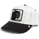 gorra-curva-gris-y-negra-snapback-pantera-pinstripe-panther-playmakers-the-farm-de-goorin-bros