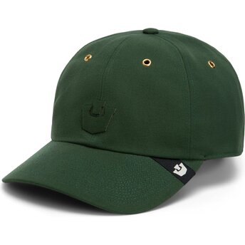 Goorin Bros. Curved Brim Wordmark Castle Marquee Papa The Farm Green Adjustable Cap