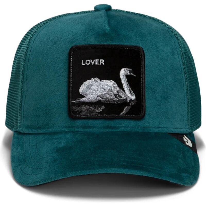 gorra-trucker-verde-cisne-velour-lover-the-farm-de-goorin-bros