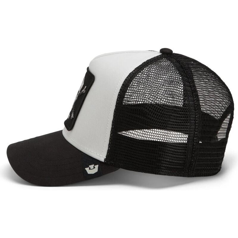 gorra-trucker-negra-y-blanca-calavera-danger-skull-and-crossbones-original-recipe-the-farm-de-goorin-bros gorra-trucker-negra-y-blanca-calavera-danger-skull-and-crossbones-original-recipe-the-farm-de-goorin-bros