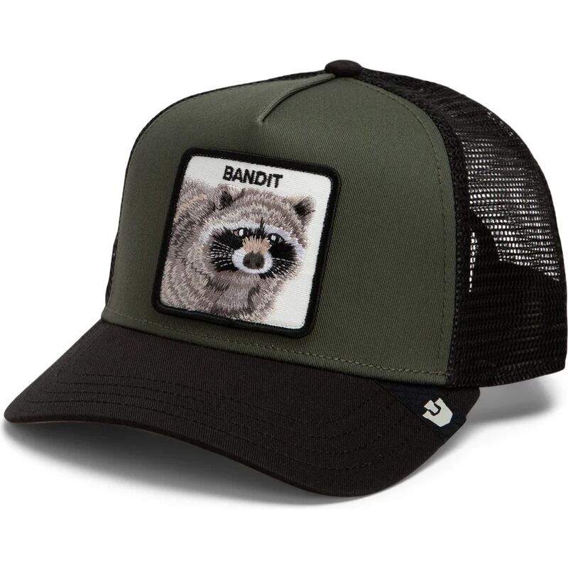 gorra-trucker-verde-y-negra-mapache-bandit-original-recipe-the-farm-de-goorin-bros