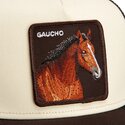 gorra-trucker-marron-y-beige-caballo-gaucho-original-recipe-the-farm-de-goorin-bros