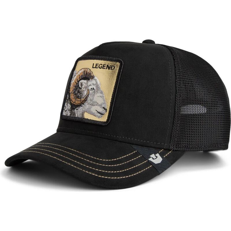 gorra-trucker-negra-cabra-golden-legend-original-recipe-the-farm-de-goorin-bros