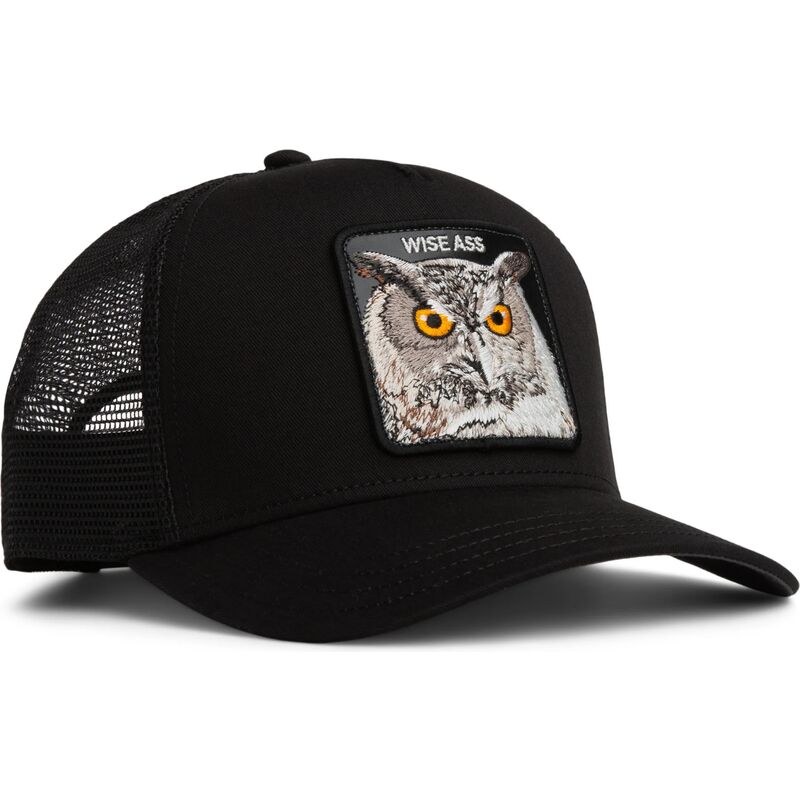 gorra-trucker-negra-buho-wise-ass-original-recipe-the-farm-de-goorin-bros