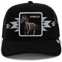 gorra-trucker-negra-caballo-canyon-gambler-trailblazer-the-farm-de-goorin-bros