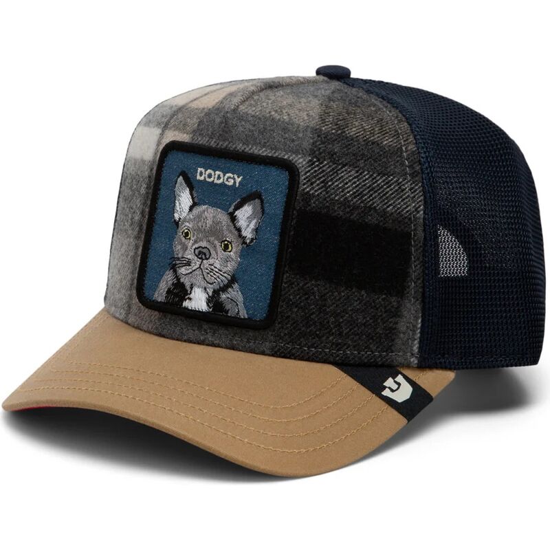 gorra-trucker-multicolor-bulldog-frances-brit-frenchie-check-mate-dodgy-the-farm-de-goorin-bros gorra-trucker-multicolor-bulldog-frances-brit-frenchie-check-mate-dodgy-the-farm-de-goorin-bros