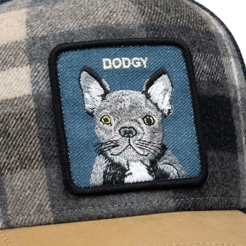 gorra-trucker-multicolor-bulldog-frances-brit-frenchie-check-mate-dodgy-the-farm-de-goorin-bros gorra-trucker-multicolor-bulldog-frances-brit-frenchie-check-mate-dodgy-the-farm-de-goorin-bros