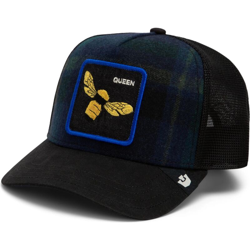 gorra-trucker-multicolor-abeja-brit-queen-check-mate-the-farm-de-goorin-bros gorra-trucker-multicolor-abeja-brit-queen-check-mate-the-farm-de-goorin-bros