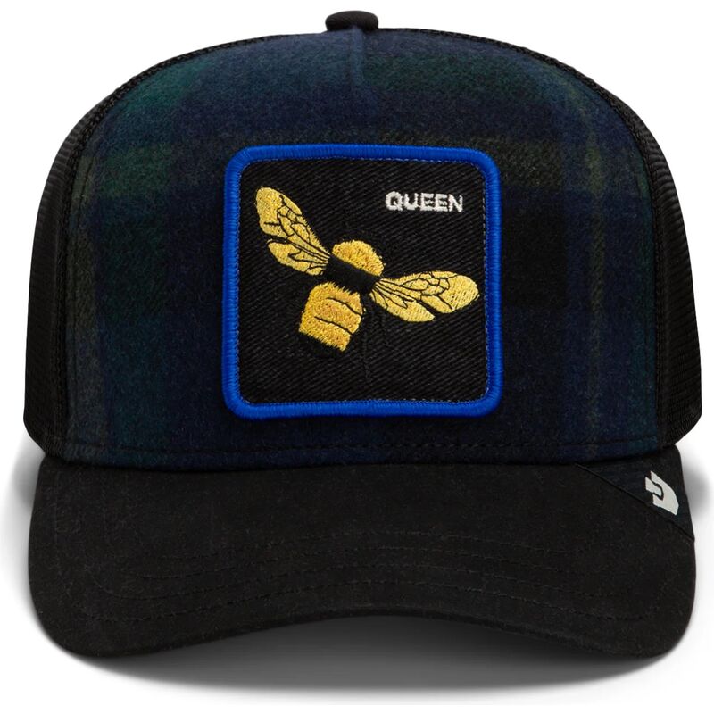 gorra-trucker-multicolor-abeja-brit-queen-check-mate-the-farm-de-goorin-bros gorra-trucker-multicolor-abeja-brit-queen-check-mate-the-farm-de-goorin-bros