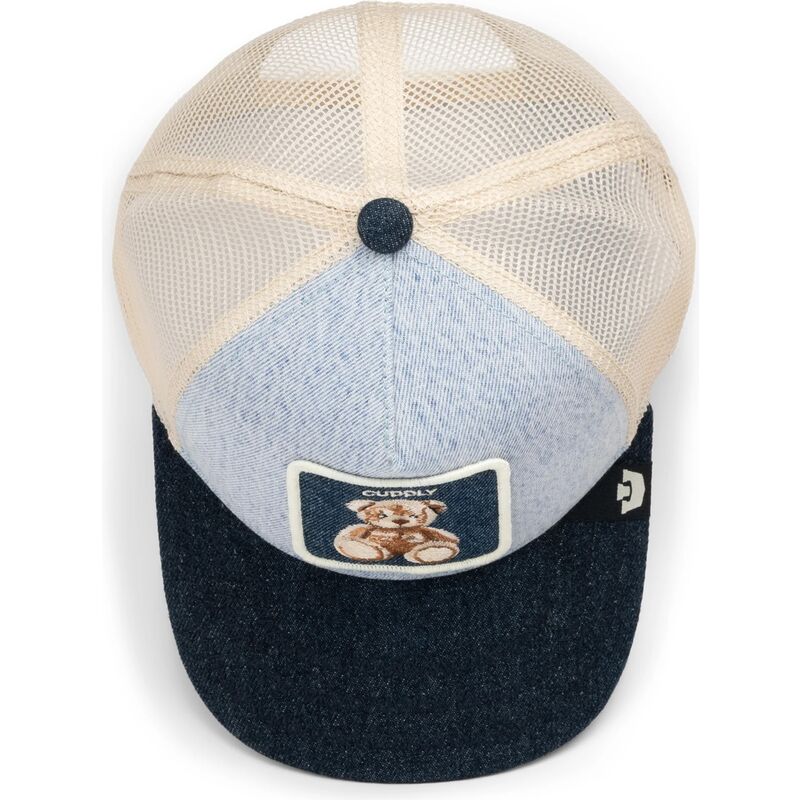 gorra-trucker-azul-oso-de-peluche-cuddly-denim-after-dark-the-farm-de-goorin-bros