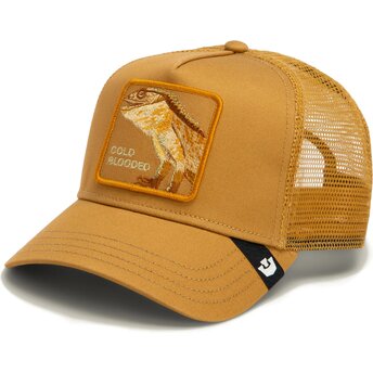Gorra trucker marrón Circle of Life Cold Blooded Tone Shift The Farm de Goorin Bros.