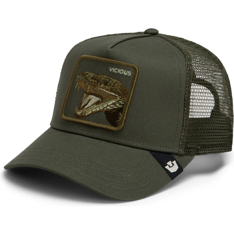 gorra-trucker-verde-serpiente-circle-of-life-vicious-tone-shift-the-farm-de-goorin-bros