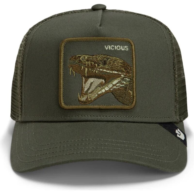 gorra-trucker-verde-serpiente-circle-of-life-vicious-tone-shift-the-farm-de-goorin-bros