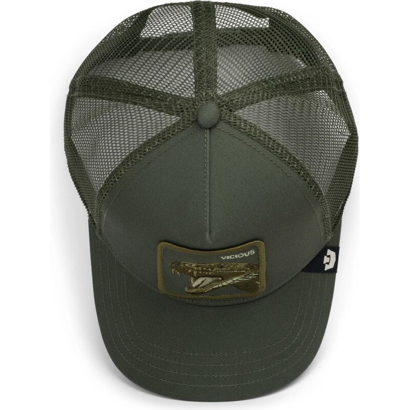 gorra-trucker-verde-serpiente-circle-of-life-vicious-tone-shift-the-farm-de-goorin-bros