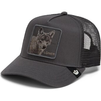 Gorra trucker gris lobo Circle of Life Loner Tone Shift The Farm de Goorin Bros.