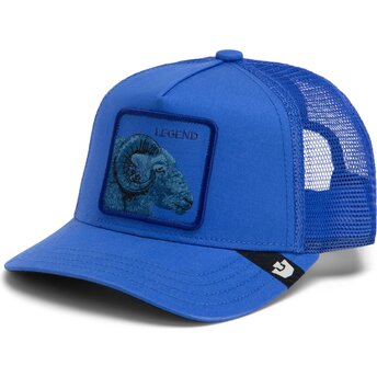 Goorin Bros. Goat Tonal Legend Full Intent The Farm Blue Trucker Hat