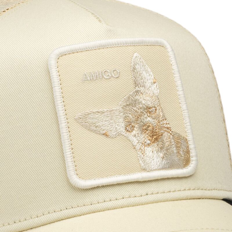 goorin-bros-chihuahua-tonal-amigo-full-intent-the-farm-cream-trucker-hat goorin-bros-chihuahua-tonal-amigo-full-intent-the-farm-cream-trucker-hat