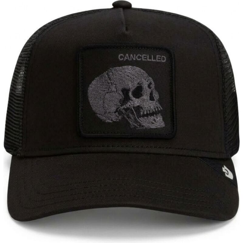 gorra-trucker-negra-calavera-tonal-skull-full-intent-cancelled-the-farm-de-goorin-bros gorra-trucker-negra-calavera-tonal-skull-full-intent-cancelled-the-farm-de-goorin-bros