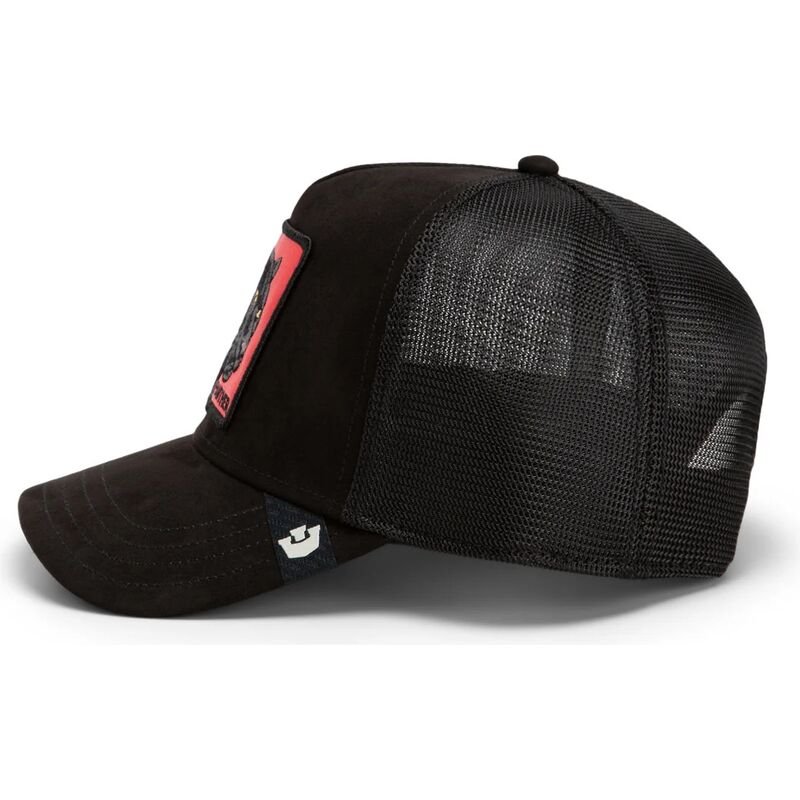 gorra-trucker-negra-y-roja-pantera-nera-rossa-microsuede-the-farm-de-goorin-bros