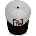 gorra-trucker-gris-y-negra-cabra-suede-greatest-goat-microsuede-the-farm-de-goorin-bros