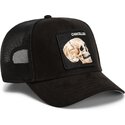 gorra-trucker-negra-calavera-suede-cancelled-skull-microsuede-the-farm-de-goorin-bros