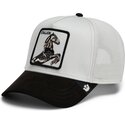 gorra-trucker-gris-y-negra-caballo-suede-stallion-microsuede-the-farm-de-goorin-bros