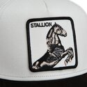 gorra-trucker-gris-y-negra-caballo-suede-stallion-microsuede-the-farm-de-goorin-bros
