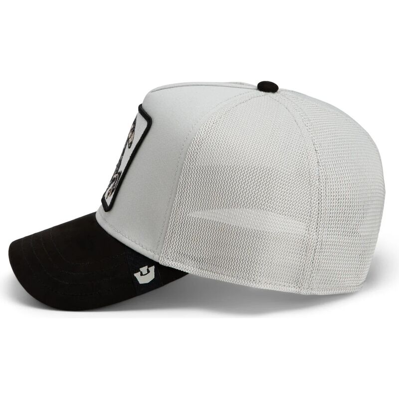 gorra-trucker-gris-y-negra-caballo-suede-stallion-microsuede-the-farm-de-goorin-bros gorra-trucker-gris-y-negra-caballo-suede-stallion-microsuede-the-farm-de-goorin-bros