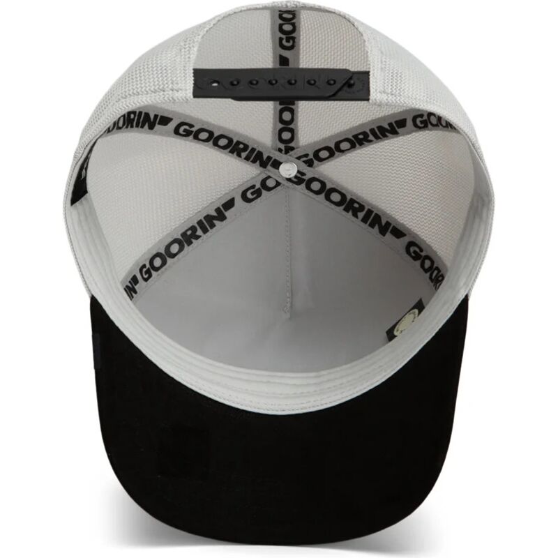 gorra-trucker-gris-y-negra-caballo-suede-stallion-microsuede-the-farm-de-goorin-bros gorra-trucker-gris-y-negra-caballo-suede-stallion-microsuede-the-farm-de-goorin-bros
