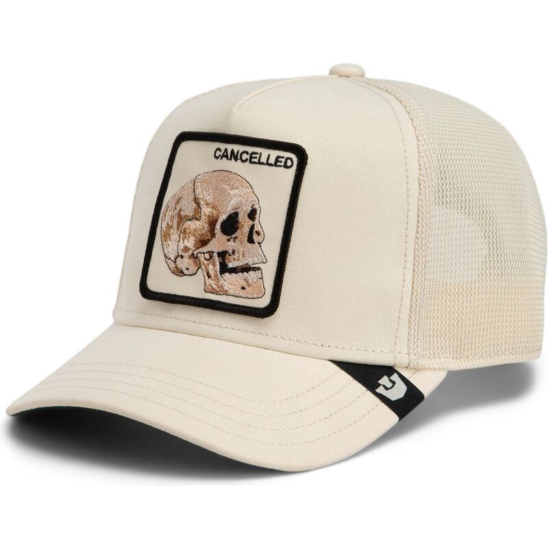 goorin-bros-suede-cancelled-skull-microsuede-the-farm-beige-trucker-hat goorin-bros-suede-cancelled-skull-microsuede-the-farm-beige-trucker-hat