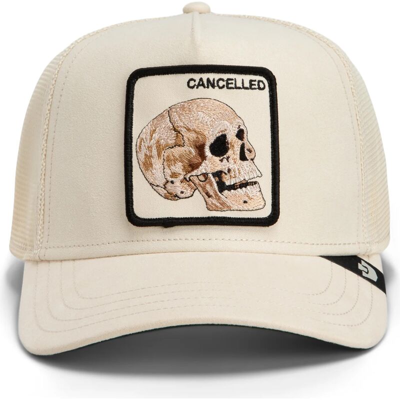 gorra-trucker-beige-calavera-suede-cancelled-skull-microsuede-the-farm-de-goorin-bros gorra-trucker-beige-calavera-suede-cancelled-skull-microsuede-the-farm-de-goorin-bros