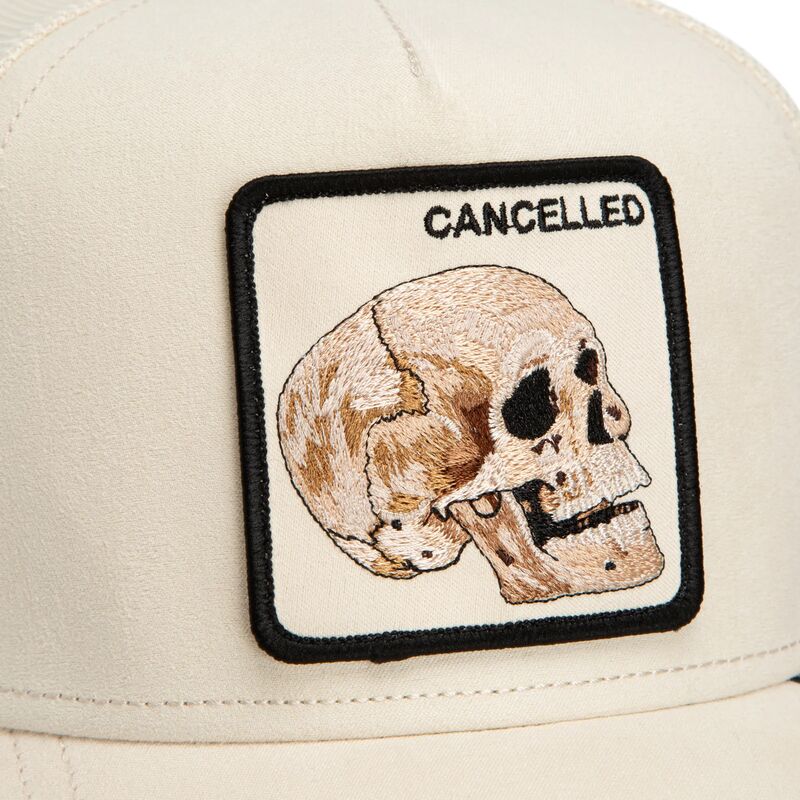 goorin-bros-suede-cancelled-skull-microsuede-the-farm-beige-trucker-hat goorin-bros-suede-cancelled-skull-microsuede-the-farm-beige-trucker-hat