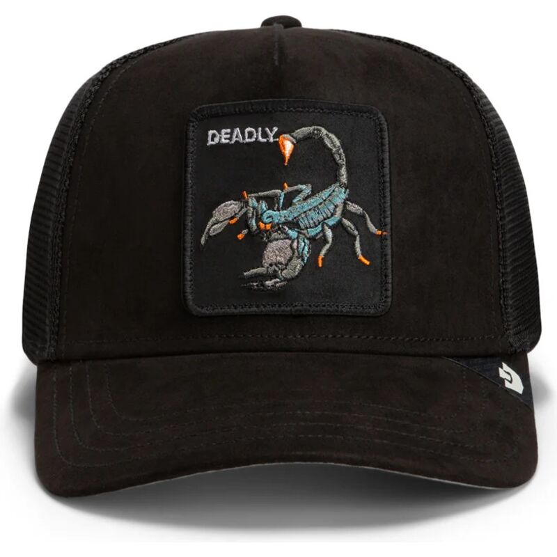 gorra-trucker-negra-escorpion-suede-scorpion-microsuede-the-farm-de-goorin-bros gorra-trucker-negra-escorpion-suede-scorpion-microsuede-the-farm-de-goorin-bros
