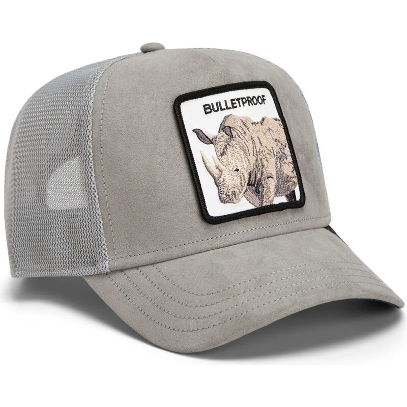 gorra-trucker-gris-rinoceronte-suede-rhino-microsuede-bulletproof-the-farm-de-goorin-bros gorra-trucker-gris-rinoceronte-suede-rhino-microsuede-bulletproof-the-farm-de-goorin-bros