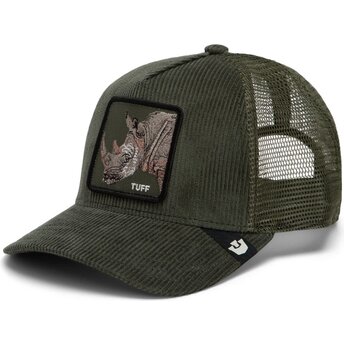Gorra trucker verde rinoceronte Corduroy Tuff Ridgeline The Farm de Goorin Bros.