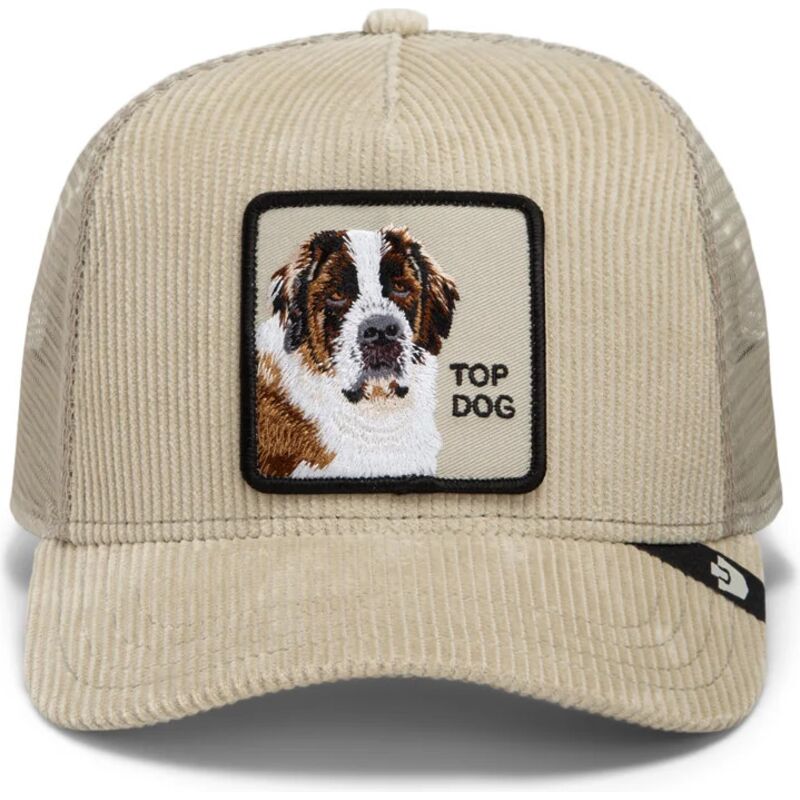 gorra-trucker-beige-perro-corduroy-top-dog-ridgeline-the-farm-de-goorin-bros gorra-trucker-beige-perro-corduroy-top-dog-ridgeline-the-farm-de-goorin-bros