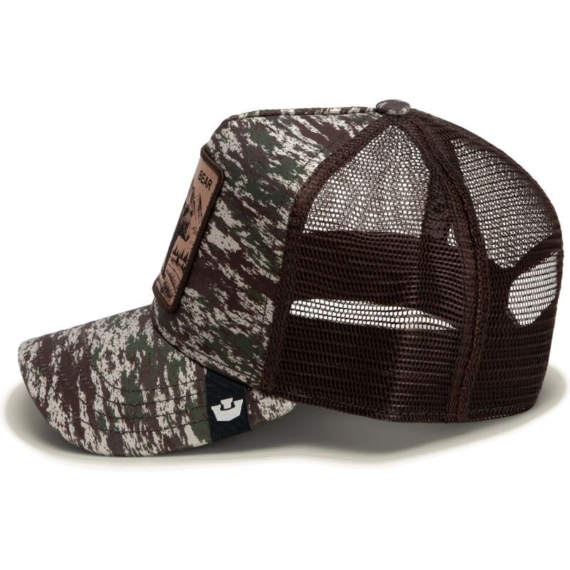 gorra-trucker-camuflaje-y-marron-oso-engraved-bear-camo-glitch-the-farm-de-goorin-bros gorra-trucker-camuflaje-y-marron-oso-engraved-bear-camo-glitch-the-farm-de-goorin-bros