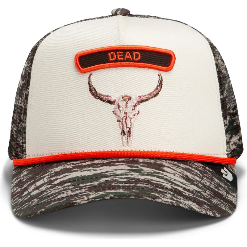 gorra-trucker-camuflaje-buey-rocker-dead-camo-glitch-skull-the-farm-de-goorin-bros gorra-trucker-camuflaje-buey-rocker-dead-camo-glitch-skull-the-farm-de-goorin-bros