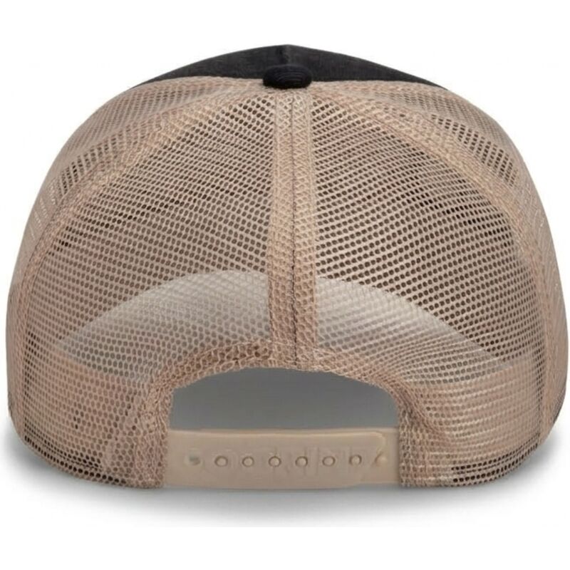 gorra-trucker-negra-y-beige-escorpion-wanted-rocker-denim-after-dark-the-farm-de-goorin-bros gorra-trucker-negra-y-beige-escorpion-wanted-rocker-denim-after-dark-the-farm-de-goorin-bros