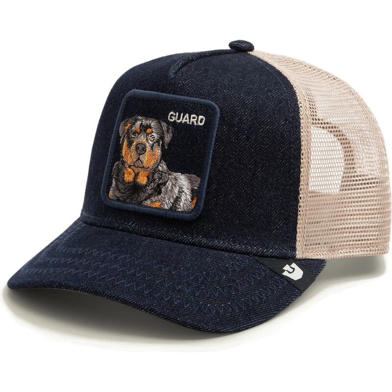 gorra-trucker-azul-marino-y-beige-perro-guard-denim-after-dark-the-farm-de-goorin-bros