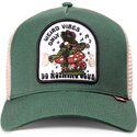 gorra-trucker-verde-y-beige-hft-do-nothing-club-weird-vibes-frog-de-djinns