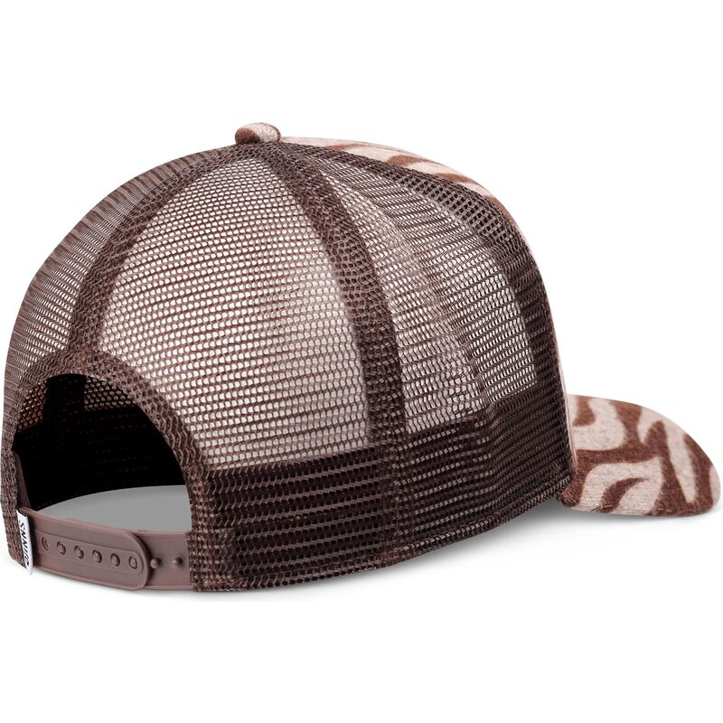 gorra-trucker-marron-hft-rubbertigerstripes-de-djinns gorra-trucker-marron-hft-rubbertigerstripes-de-djinns