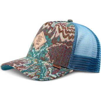 Gorra trucker multicolor y azul HFT Color Explo de Djinns