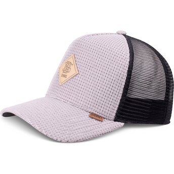 Djinns HFT Knitted Fab Grey Trucker Hat