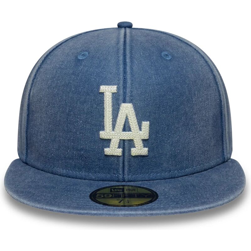 gorra-plana-azul-ajustada-59fifty-washed-de-los-angeles-dodgers-mlb-de-new-era