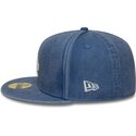 gorra-plana-azul-ajustada-59fifty-washed-de-los-angeles-dodgers-mlb-de-new-era