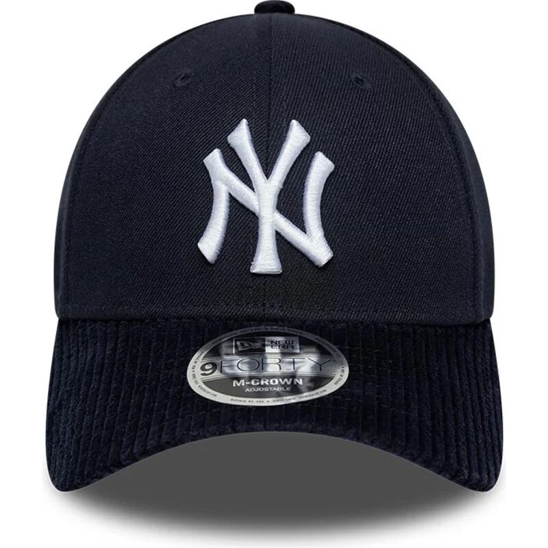 gorra-curva-azul-marino-snapback-9forty-m-crown-cord-visor-de-new-york-yankees-mlb-de-new-era gorra-curva-azul-marino-snapback-9forty-m-crown-cord-visor-de-new-york-yankees-mlb-de-new-era