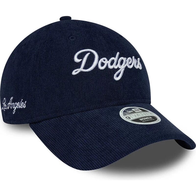 gorra-curva-azul-marino-ajustable-para-mujer-9twenty-cord-script-de-los-angeles-dodgers-mlb-de-new-era gorra-curva-azul-marino-ajustable-para-mujer-9twenty-cord-script-de-los-angeles-dodgers-mlb-de-new-era